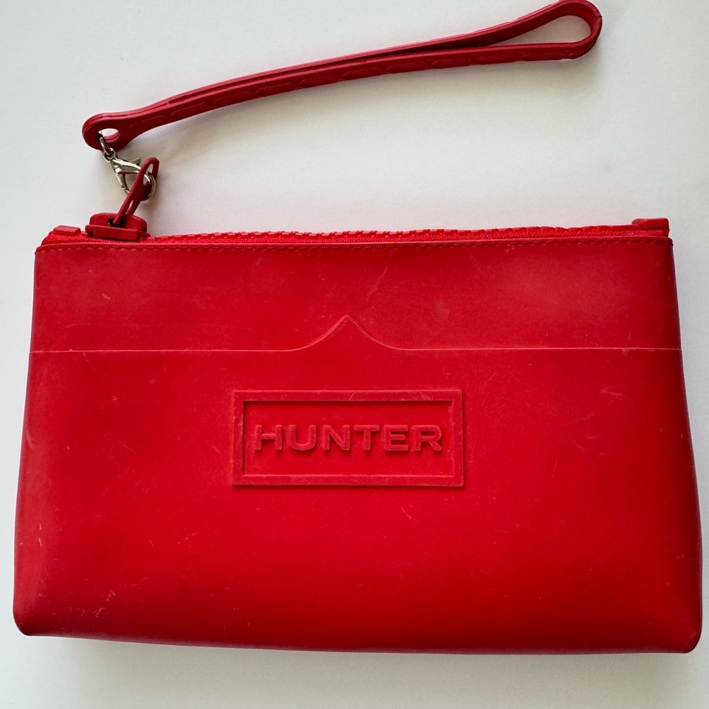 Hunter Red Waterproof Rubber Wristlet… Perfect for Outside Activities!